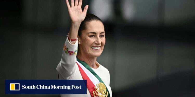 Claudia Sheinbaum sworn in as Mexico’s first female president, vows ‘it is time for women’