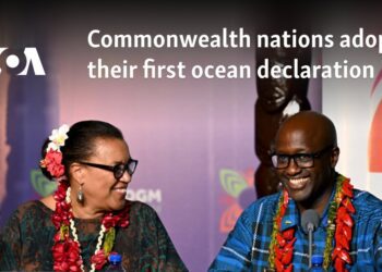 Commonwealth nations adopt their first ocean declaration