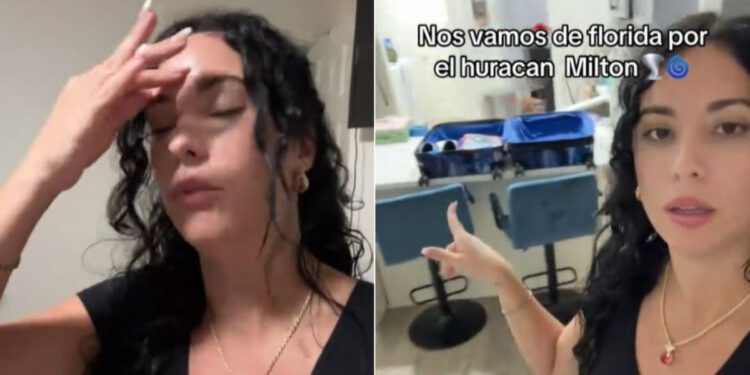 Cuban Woman Shares Harrowing Experience Evacuating Hurricane Milton: "May God Protect Us"