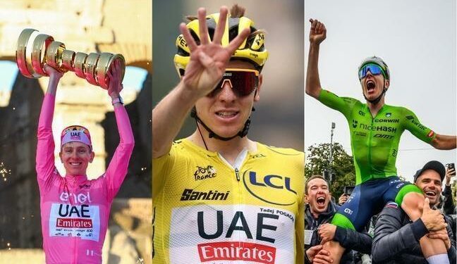 Cyclisme. Monuments, Grands Tour, Mondiaux… La folle saison de Tadej Pogacar en chiffres