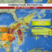 Disturbances bring heavy rain threat to parts of the Caribbean