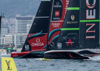 Emirates Team New Zealand score two opening wins at start of Louis Vuitton 37th America's Cup Match