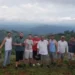 GoFundMe/ Costa Rica Water Rafting Tragedy The group of 14 friends pose for a photo in the Costa Rican mountains