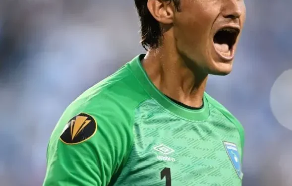 Nicholas Hagen, portero de Guatemala.