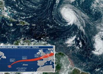Hurricane Kirk on path to impact Europe as massive post-tropical cyclone