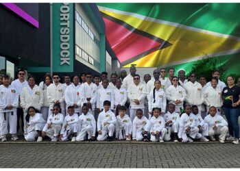ISKF team Guyana in London for the 4th Shotocup