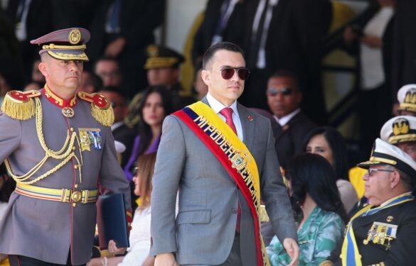 In Ecuador, Mounting Challenges Threaten Noboa’s Reelection