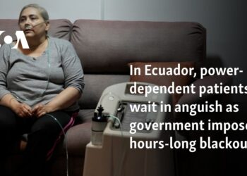 In Ecuador, power-dependent patients wait in anguish as government imposes hours-long blackouts