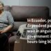In Ecuador, power-dependent patients wait in anguish as government imposes hours-long blackouts