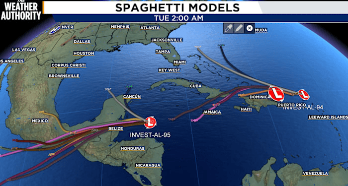 Increasing chances of Tropical Development in the Caribbean