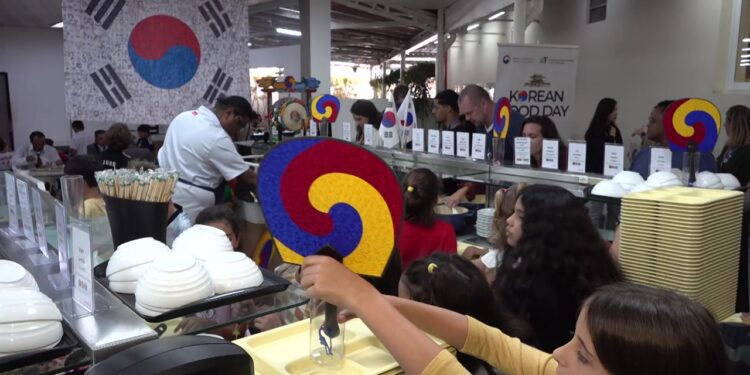 [International]Korean food appears at school meals in Brazil... "Satisfied with both taste and nutrition."