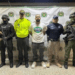Policía de colombia arresta al italiano Luigi Belvedere. Crédito: Policía Nacional de Colombia