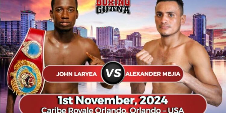 John Laryea to make international debut in fight against Nicaragua's Alexander Mejia on Nov. 1