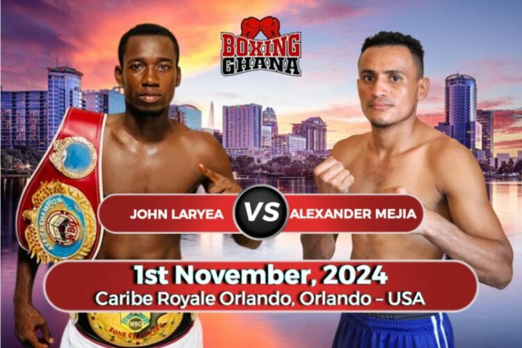 John Laryea to make international debut in fight against Nicaragua's Alexander Mejia on Nov. 1