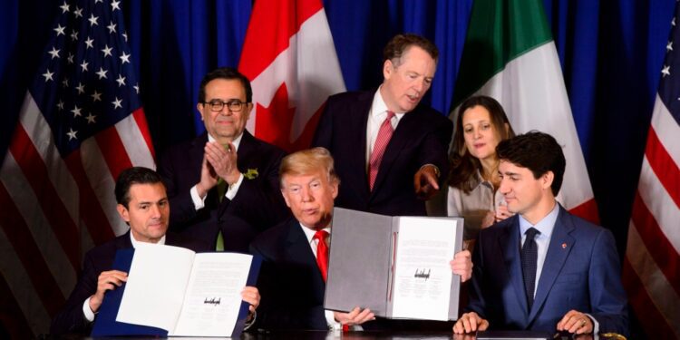 Justin Trudeau responds to Donald Trump's USMCA comments