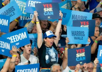 Kamala Harris counts on superior ground game in ‘coin toss’ Arizona