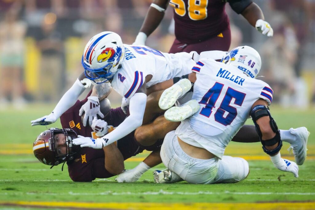 Kansas football suffers heartbreaker to Arizona State, falling short again in Big 12 play