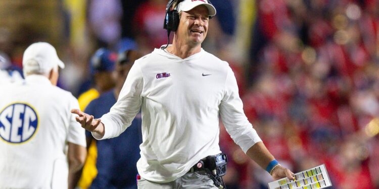 Lane Kiffin Calls Out SEC For LSU Football Receiving Night Game Against Alabama