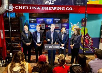 Leaders of the CO Democratic Party admonish Trump ahead of his rally in Aurora