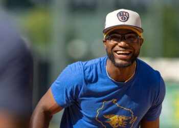 Life in the major leagues is a dream come true for Milwaukee's Andruw Monasterio