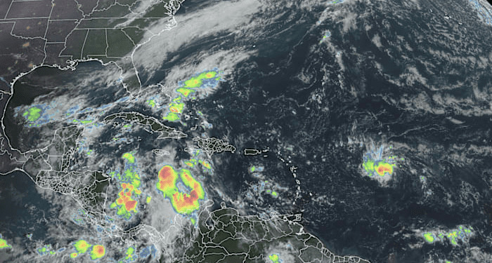 Mainland US and Florida in the clear from approaching Atlantic system