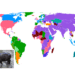 Map Shows Most Popular Animals Around the World