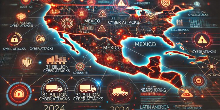 Mexico Leads Cybersecurity Threats in Latin America Amid Nearshoring Surge