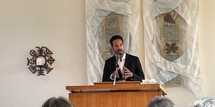 North American Unitarian Association hosts its first conference at Spokane church with focus on political division from keynote speaker John Wood Jr.