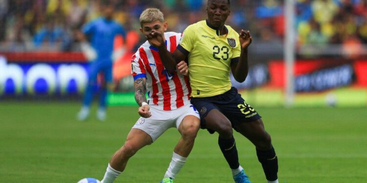 Empate con sabor a muy poco para Ecuador en condición de local ante Paraguay. Foto: EFE