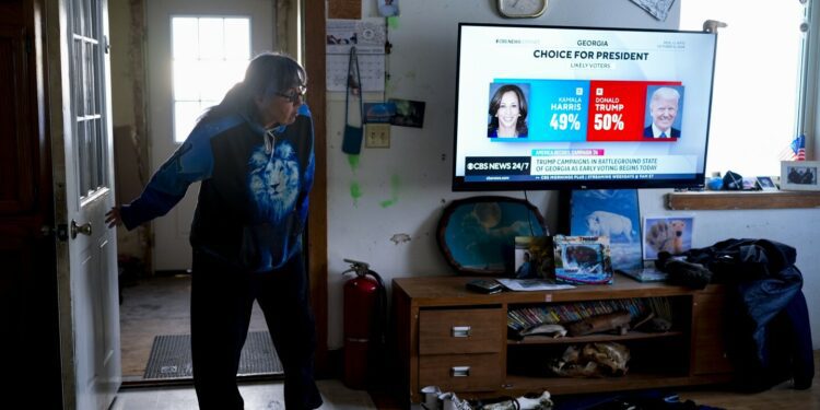 Polls sometimes don't open in Alaska's far-flung Native villages