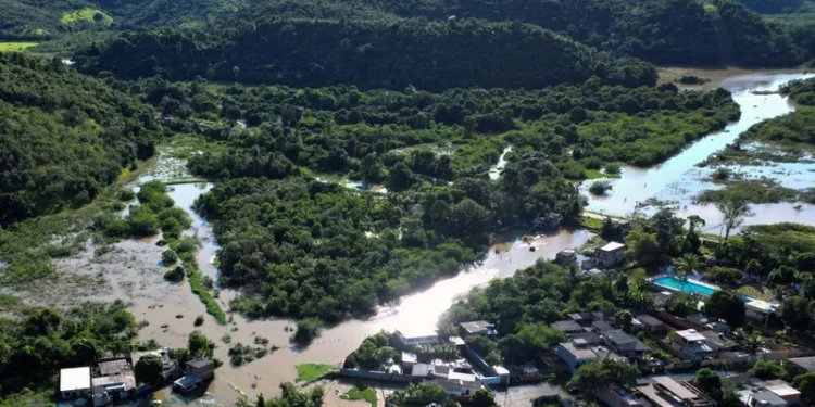 Brazil storm floods