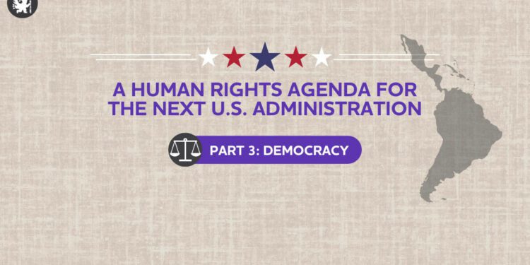Promoting Democracy in the Americas