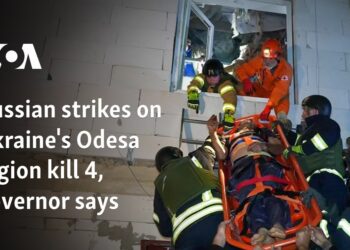 Russian strikes on Ukraine's Odesa region kill 4, governor says
