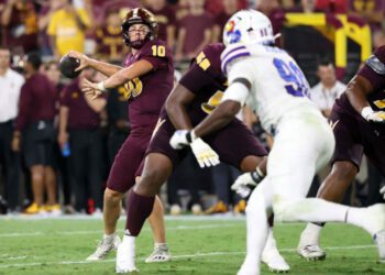 Arizona State QB Sam Leavitt...
