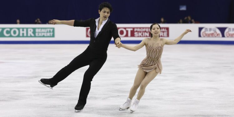 Skate America: Riku Miura, Ryuichi Kihara lead after pairs' short program