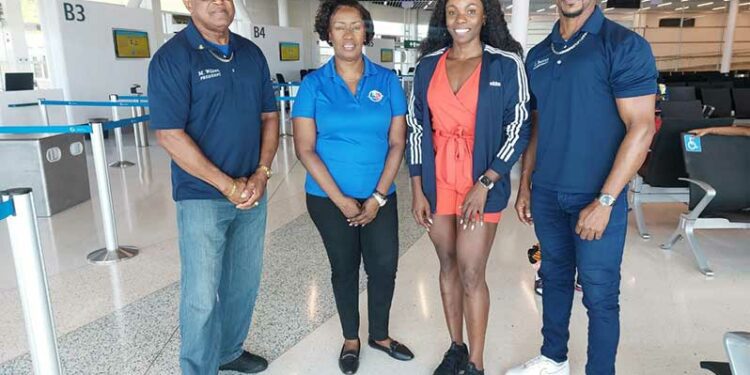 St. Maarten team arrives for 2024 CAC Championships