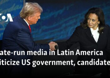 State-run media in Latin America criticize US government, candidates