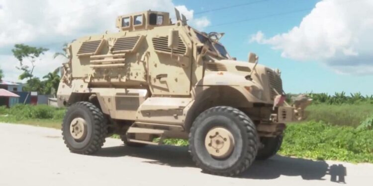Streets quiet in Pont Sandé, Haiti after gangs kill 70 people and police try to regain control