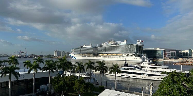 Sun Princess in Port Everglades