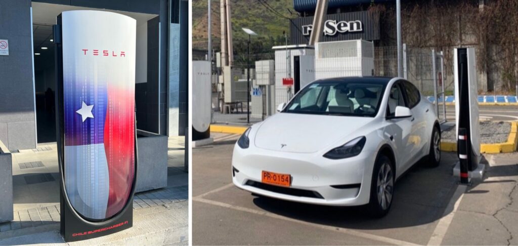 Tesla Supercharger Chile