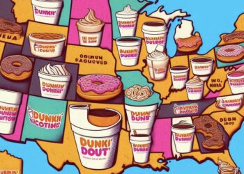 The Seven U.S. States Without a Single Dunkin' Location Despite Rapid Expansion