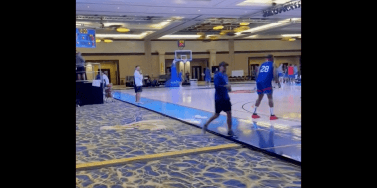 The Sixers are Holding Training Camp in the Same Hotel Ballroom as Your Junior Prom