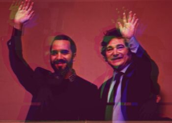 Nayib Bukele and Javier Milei.