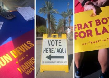 The scramble for college voters in Arizona