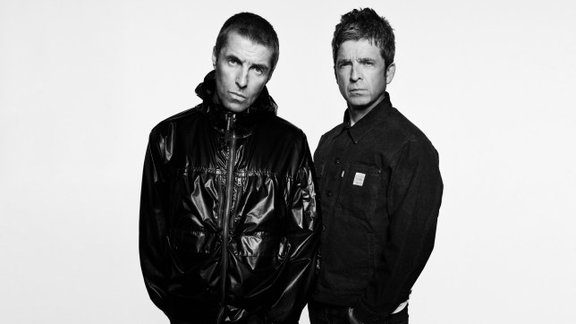 Liam Gallagher and Noel Gallagher