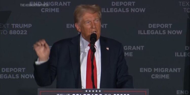 Trump campaigns in Colorado driving his anti-immigration message