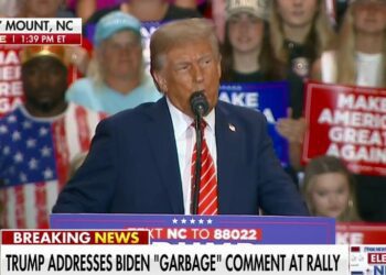 Trump to Harris-Walz after Biden 'garbage' insult: 'You can't lead America if you don't love Americans'