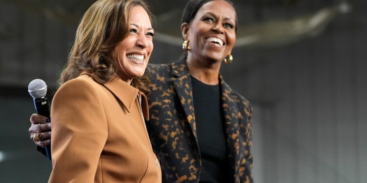 US election latest: Donald Trump in 'obvious mental decline', says Michelle Obama | US News