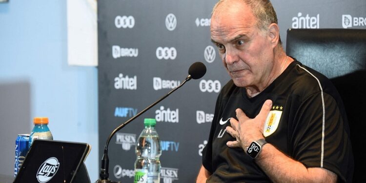 Uruguay coach Marcelo Bielsa says his authority was affected after Luis Suarez criticism