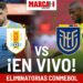 Uruguay vs Ecuador EN VIVO. Marcelo Bielsa hoy en Eliminatorias Conmebol 2024